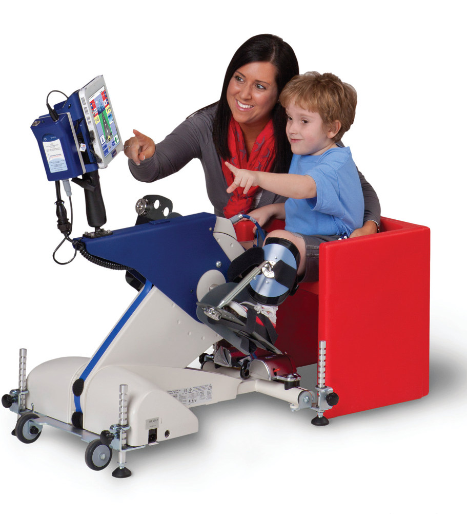 Тренажер с одновременной функциональной стимуляцией нижних конечностей у детей  RT300-SLA